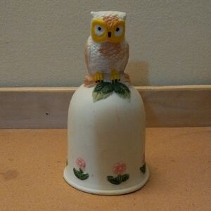 Vintage Owl Decorative Bell